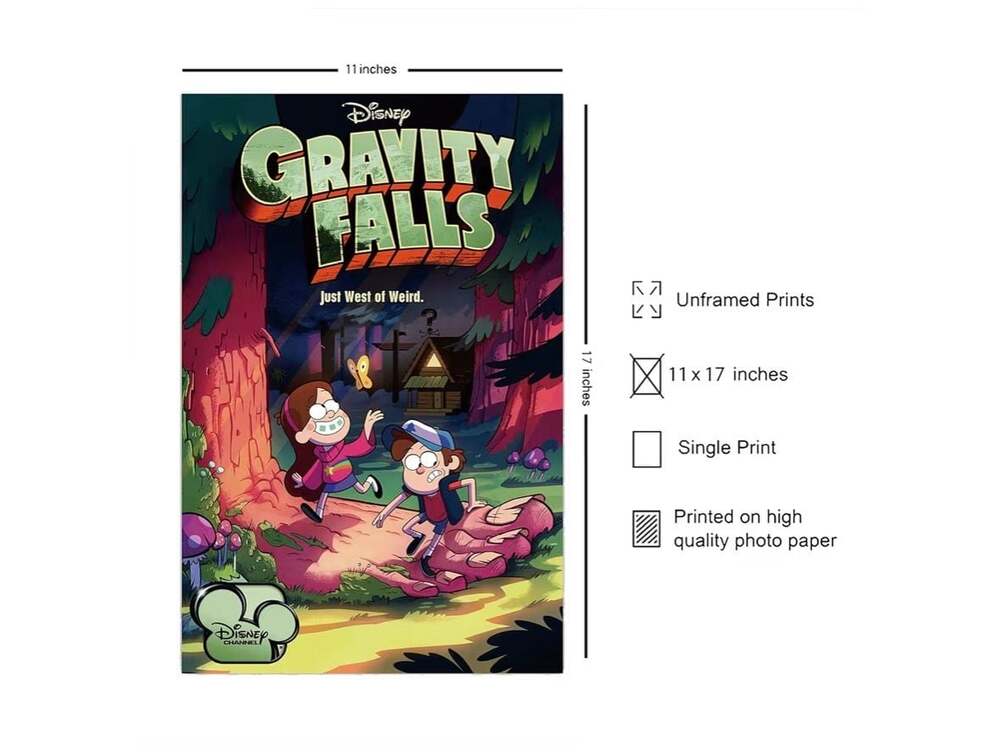 Gravity Falls Premium Matte poster 11 x 17 in - Picture 2 of 3